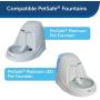 PetSafe Replacement Pump for Pet Drinking Fountains, Compatible with PetSafe Drinkwell Platinum and Platinum LED Dog and Cat Water Dispensers - PAC00-13204 PetSafe Replacement Pump for Pet Drinking Fountains, Compatible with PetSafe Drinkwell Platinum and Platinum LED Dog and Cat Water Dispensers - PAC00-13204