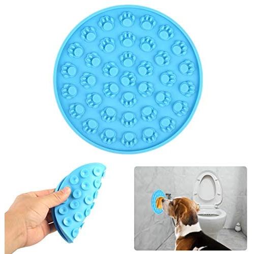 Tuuzeo Slow Feeder Dog Bowls, Lick Mat for Dogs Paw-Shaped Calming Pet Pad for Anxiety Relief, Lick Mat Dog Cat New Version Perfect for Dog Food, Cat Food, Peanut Butter or Yogurt