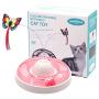 Interactive Cat Toys for Indoor Cats Automatic Electronic Rotating Butterfly Cat Toy with Roller Tracks Ball, Exercise Hunting Toy Games Funny Gifts for Kitten Pet Cat Supplies