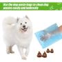 Weewooday 6 Pieces Dog Waste Bag Holders Leash Poop Waste Bag Holder Dispenser Waste Bag with Plastic Bags for Walking Running with Dog, 4 Kinds