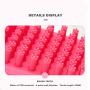 swelldom 2 Pack Dog Bath Brush & Dog Grooming Comb - Dog Deshedding Brush Gently Removes Loose Hair, Shampooing and Massaging Dogs, Cats for Short or Long Hair
