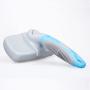 GEEPET Self Cleaning Slicker Brush for Dogs and Cats - Easy to Clean Pet Grooming Brush Removes Mats, Tangles, and Loose Hair with Minimal Effort and Comfort - Suitable for Long or Short Hair