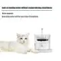 Cat Water Fountain, 1.8L Clear Automatic Water Dispenser for Pet Drinking Fountain, Dog Water Dispenser, Adjustable Water Flow, Activated Carbon with Cleaning Brush Cat Water Fountain, 1.8L Clear Automatic Water Dispenser for Pet Drinking Fountain, Dog Water Dispenser, Adjustable Water Flow, Activated Carbon with Cleaning Brush