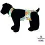Barkertime Premium Waterproof Dog Diaper Overall - Made in USA - Forest Buddies on Teal Escape-Proof Premium Waterproof Dog Diaper Overall Barkertime Premium Waterproof Dog Diaper Overall - Made in USA - Forest Buddies on Teal Escape-Proof Premium Waterproof Dog Diaper Overall