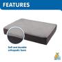 Cozy Pet Orthopedic Dog Bed, Low Profile Platform Mattress Dog Bed For Joint Support, Machine Washable Cover