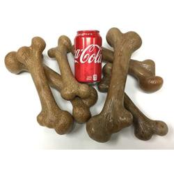 Pet Qwerks Extreme Dinosaur BarkBone Dog Chew Toy, Steak Flavor, XXXLarge