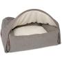 KONA CAVE - Luxury Snuggle Cave Dog and Cat Bed with Zip-Off Cozy Cave Cover - Patented Designed