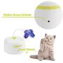 All for Paws Interactive Motion Activate Cat Butterfly Toy with One Replacement Flashing Butterflies Toy