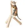 [NEW] 4CLAWS Jute Tripod Scratching Post 30'',White,30 x 21 x 21 in
