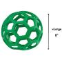 Dog Toy HOL-ee Roller Rubber Ball Toys for Dogs Tough Insert Treats Choose Size