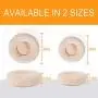 HACHIKITTY Calming Cat Bed Machine Washable, Cat beds Indoor Cats Medium, Flush Faux Fur Donut Cat Bed HACHIKITTY Calming Cat Bed Machine Washable, Cat beds Indoor Cats Medium, Flush Faux Fur Donut Cat Bed