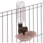 Richell Pet Rehydration Station, Gravity Refill Pet Waterer, Includes 15.9 oz Water Bottle