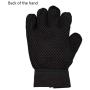 7 Angry Ants Pet Grooming Gloves Comfortable for Dogs Cats Shower Bath Washing Deshedding Massage 1 Pair