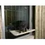 ISENVO Cat Hammock Cat Window Perch for Large Cat Safety Bed Space Saving Resting Cats Suction Cups Hammock for Indoor Holds Up to 30lbs，360° Sun Bathing