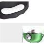 LJFYXZ Transparent Cat Bed with Suction, Hanging Cat Nest to Attach to The Window EVA Sucker Nest Cat Hammock 73 35 15Cm,Green