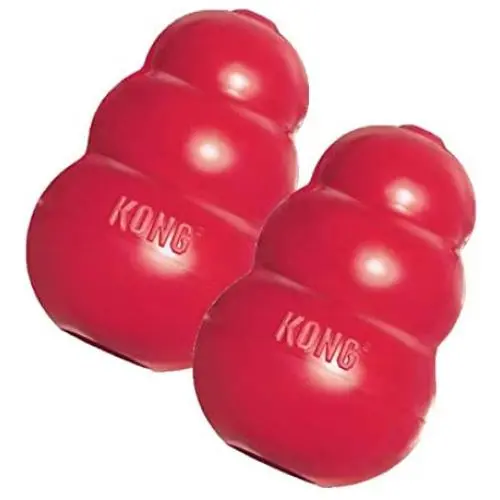 KONG Classic Dog Toy, Red, X-Large (2 Pack) KONG Classic Dog Toy, Red, X-Large (2 Pack)