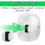 Cat Water Fountain Replacement Filters,Cotton Activated Carbon Replacement Water Fountain Filter for Flower Pet Water Fountain with 4 Pack Replacement Filters&2 Pack Sponges