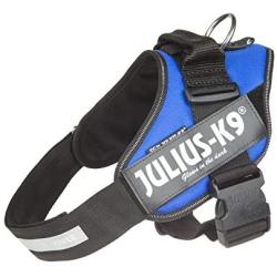 Julius-K9, 16IDC-B-1, IDC Powerharness, dog harness, Size: 1, Blue