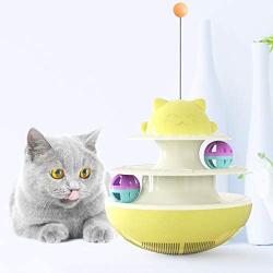 Logo Pet Supplies Amazon Explosion Models Kitty cat Toys Educational Toys Track Ball cat Toy Turntable