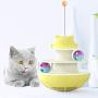 Logo Pet Supplies Amazon Explosion Models Kitty cat Toys Educational Toys Track Ball cat Toy Turntable