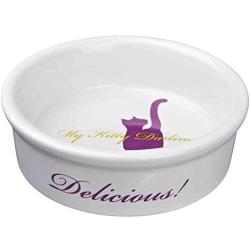 Royal Pet Club My Kitty Darling Ceramic Bowl, 12cm
