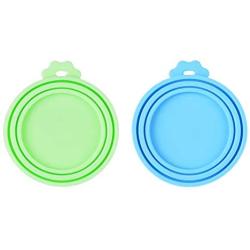 PetBonus Silicone Pet Can Covers, Dog Cat Food Can lids, Fit Multiple Sizes, BPA Free Dishwasher Safe