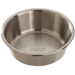 Catswall Design Raised Mutli-Cat Feeder with 2 Stainless Steel Bowls, Cool Purple