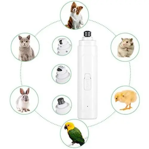 VILUX Dog Nail Grinder Clippers with LED Light - Upgraded 2-Speed Rechargeable Electric Dog Nail Trimmers Painless Paws Grooming,Smoothing,Pet Nail Grinder for Small Medium Large Dogs&Cats VILUX Dog Nail Grinder Clippers with LED Light - Upgraded 2-Speed Rechargeable Electric Dog Nail Trimmers Painless Paws Grooming,Smoothing,Pet Nail Grinder for Small Medium Large Dogs&Cats