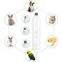 VILUX Dog Nail Grinder Clippers with LED Light - Upgraded 2-Speed Rechargeable Electric Dog Nail Trimmers Painless Paws Grooming,Smoothing,Pet Nail Grinder for Small Medium Large Dogs&Cats