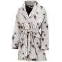Semify Pets Poodle Dog Patterns Print Womens Bath Robe