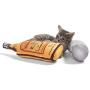 Twin Critters Organic Silvervine Catnip KittiKocktail Liquor Bottle Refillable Plush 2-Pack for Cats & Kittens No Artificial Ingredients - More Powerful Than Catnip - Great Gift for Cocktail drin