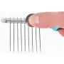 Vets Pride USA Dematting Comb for Dogs and Cats - Stainless Steel Tool for Tangles, Knots, and Matted Hair - Reversible Serrated Blades - Soft Handle and Thumb Rest - Perfect for Any Breed and Size Vets Pride USA Dematting Comb for Dogs and Cats - Stainless Steel Tool for Tangles, Knots, and Matted Hair - Reversible Serrated Blades - Soft Handle and Thumb Rest - Perfect for Any Breed and Size