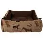 Huntley Pet English Equestrian Tapestry Design Rectangle Bolster Washable Soft Ped Bed Huntley Pet English Equestrian Tapestry Design Rectangle Bolster Washable Soft Ped Bed