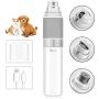 Jintao Painless Dog Nail Grinder Rechargeable Electric Dog Nail Trimmers with 20h Working Time, Upgrade Stepless Speed Regulation Dog Nail Grinder for Large Medium Small Dogs and Cats