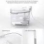 CHZHENG Cat Dog Drinking Water Fountain, Automatic Pet Bowl Dispenser Drink Dish Filter 1.9l Feeder Bowl Pet Drinking Dispenser CHZHENG Cat Dog Drinking Water Fountain, Automatic Pet Bowl Dispenser Drink Dish Filter 1.9l Feeder Bowl Pet Drinking Dispenser