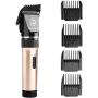 Sminiker Professional Low Noise Rechargeable Cordless Cat and Dog Clippers - Professional Pet Clippers Grooming Kit,Animal Clippers Pet Grooming Kit