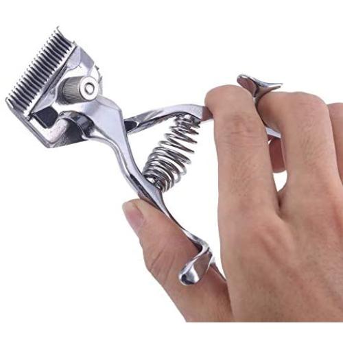 Pet Hair Clippers for Small Animals – Manual Cat Hair Clippers & Trimmers for Home Grooming Kit - Professional Grooming scissors for Tiny Dog Cat Bunny Rabbit Bird Puppy Kitten Ferret