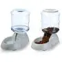 VaygWay Pet Feeder and Waterer – Self Dispensing Gravity Automatic Feeder - Food and Water Dispenser Set – Dog Cat Pet Food Bowl – 1 Gallon Feeder and 3.7 Waterer VaygWay Pet Feeder and Waterer – Self Dispensing Gravity Automatic Feeder - Food and Water Dispenser Set – Dog Cat Pet Food Bowl – 1 Gallon Feeder and 3.7 Waterer