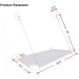 VWMYQ Cat Hammock Cat Window Perch Cat Window Seat Bed Removable Pet Resting Seat Safety Cat Bed Suction Cups withWall Corner and Three Little mice