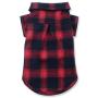Koneseve Dog Shirt, Pet Plaid Polo Clothes Shirt Cat T-Shirt, Sweater Matching Breathable for Small Medium Large Dogs Cats Puppy Soft Adorable Casual Cozy Halloween Thanksgiving Christmas Costumes