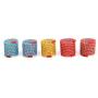 eecoo 10pcs Pet Wide Plastic Colorful Springs Cat Toys Cat Catnip ToysSpring Tube ToyFor Kitten Pets (Random Color)