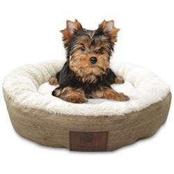 American Kennel Club Casablanca Solid Round Pet Bed