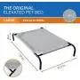 Elevated Indoor/Outdoor Pet Cot Color: Gray, Size: Large (51'' H x 32'' W) Elevated Indoor/Outdoor Pet Cot Color: Gray, Size: Large (51'' H x 32'' W)