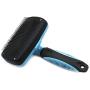 Pets First SELF CLEANING SLICKER BRUSH for PETS DOGS & CATS - Retractable Design for Quick & Easy Pet Fur Removal - Fine & SAFE Bristles To Detangle & Massage DOG SKIN or CAT SKIN – NEW SPECIAL DESIGN