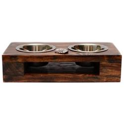 Bulldog, a Dogs Bowl with a Relief from ArtDog