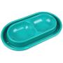 GoderdyStore Cat Feeding & Wring Supplies - Puppy Dog Cat Food Wr Dish No Slip Feeder Double Dispenser Bowl Pet Bowls Cute - Pl Bowl Feeding Bowl Food Toy Feeder Cat Cat Food Alarm Cat Sergio