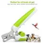 Slopehill Dog Nail Clippers, Pet Nail Clippers with Safety Guard to Avoid Over Cutting, Free Nail File, Razor Sharp Blade, Lock Switch - Professional Grooming Tool for Large and Small Animals Slopehill Dog Nail Clippers, Pet Nail Clippers with Safety Guard to Avoid Over Cutting, Free Nail File, Razor Sharp Blade, Lock Switch - Professional Grooming Tool for Large and Small Animals