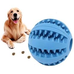 HESHPAWS Dog Toy Ball-IQ Treat Balls-Fun Interactive Food Dispensing Dog Toys-Rubber Tooth Cleaning Toys for Small Medium Large Dogs Teeth Cleaning and Chewing