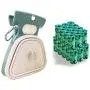 Portable Pooper Scooper with 270pcs Dog Poop Bags Refill, Expandable Dog Poop Scoop with Carabiner, Sanitary Pet Waste Cleaner, Dog Poop Scooper with Waste Bags in Dispenser