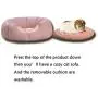 Oncpcare Kitty Cat House Small Animals House Soft Warm Rabbit Hut Frustum-Shape Guinea Pig Bed Hideout with Removable Cushion for Winter Oncpcare Kitty Cat House Small Animals House Soft Warm Rabbit Hut Frustum-Shape Guinea Pig Bed Hideout with Removable Cushion for Winter
